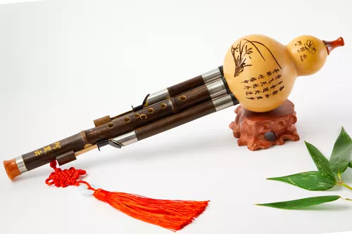 天然紫竹葫芦丝梅花款